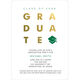 Gold Foil Graduate Invitations Image 3 of 5